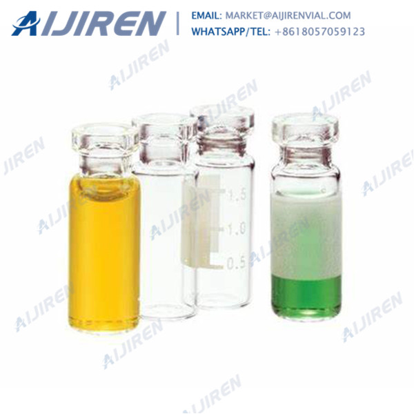 <h3>2ml screw vials in clear with closures supplier for GC </h3>
